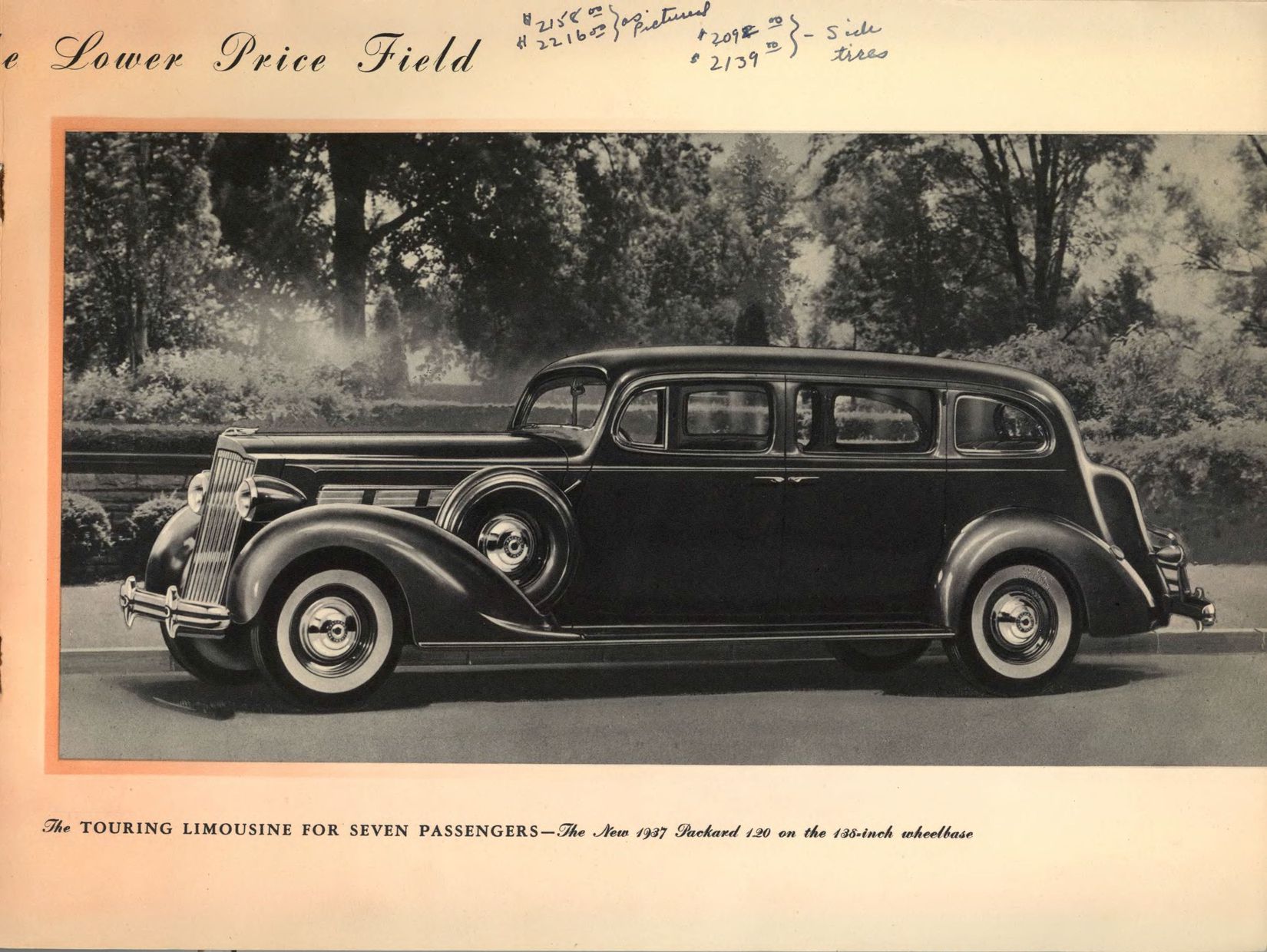 1937 Packard 120 Brochure Page 3